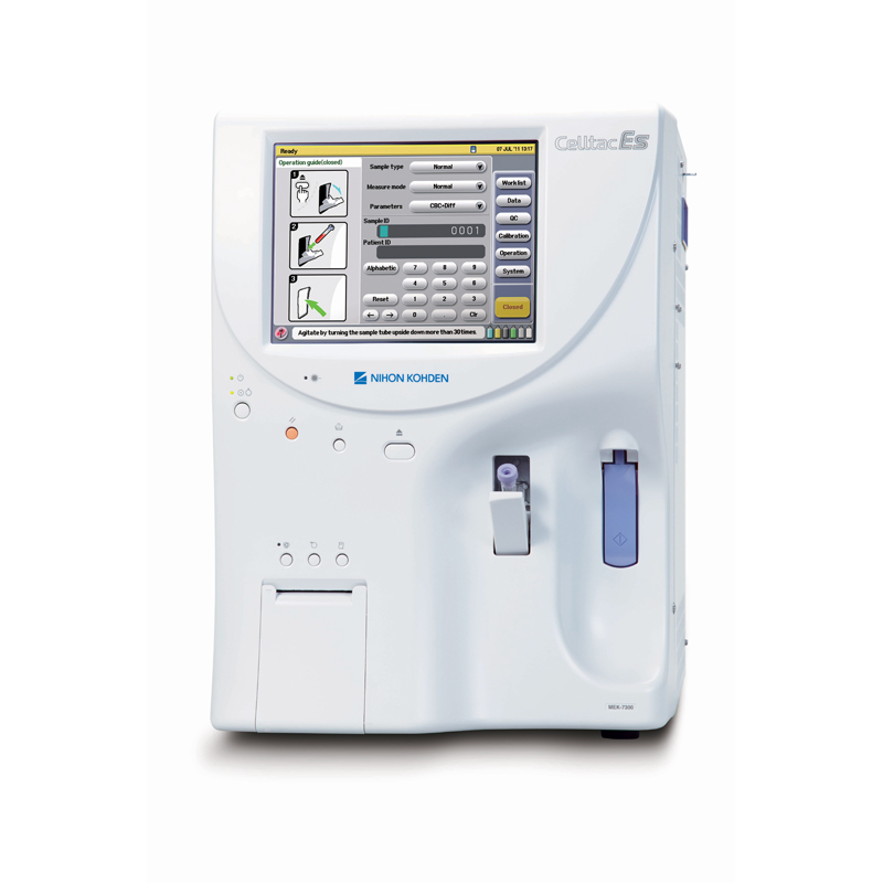 Celltac Es MEK 7300 hematology analyzers